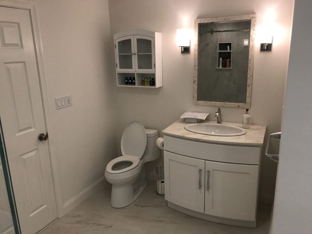 Bathroom plumbing