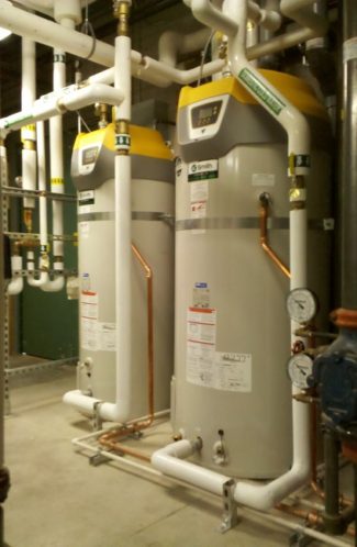 Water heater installation